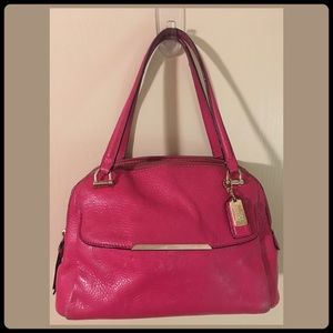 🛍SALE🛍Coach Pink Pebbled Leather Georgie Handbag
